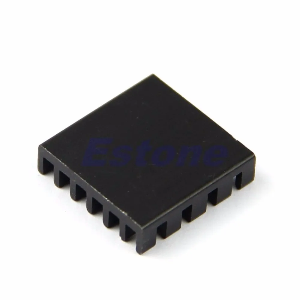 

19*19*5mm 5pcs IC LED Power Memory Chip Quality Aluminum Heat Sink DIY Useful