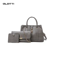 olsitti crocodile pattern luxury pu leather crossbody bags for women 2021 designer tote ladies shoulder bag womens handbags