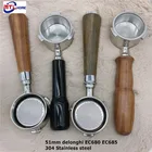 Бездонный фильтр для кофе 51 мм для фильтра Delonghi devoa EC680EC685, Сменный фильтр, корзина для фильтров   Espresso эспрессо