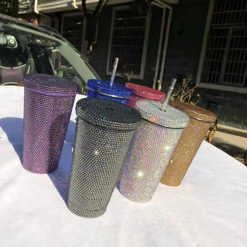 Скидка 650 портативная кружка для воды с тестовым приводом, индивидуальная акриловая чашка для воды с алмазным логотипом и соломинкой, дорожная чаш...