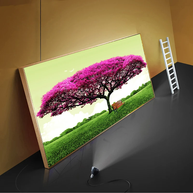 

Abstract Red Tree Oil Paintings Print On Canvas Art Prints Posters And Prints Landscape Wall Art Pictures Home Wall Decoration