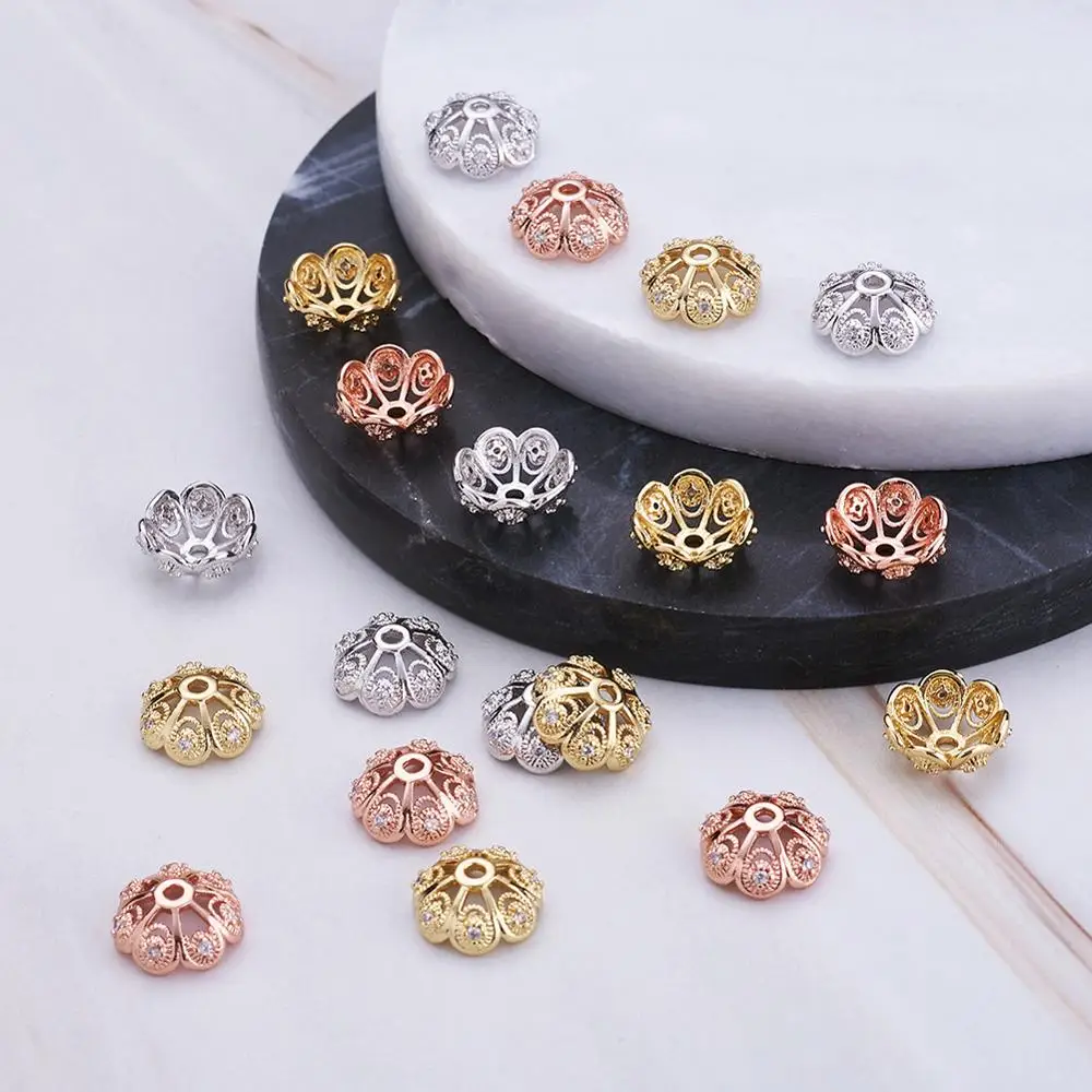 50 шт. бусины из кубического циркония без кадмия никеля и свинца разные цвета 8 мм 11