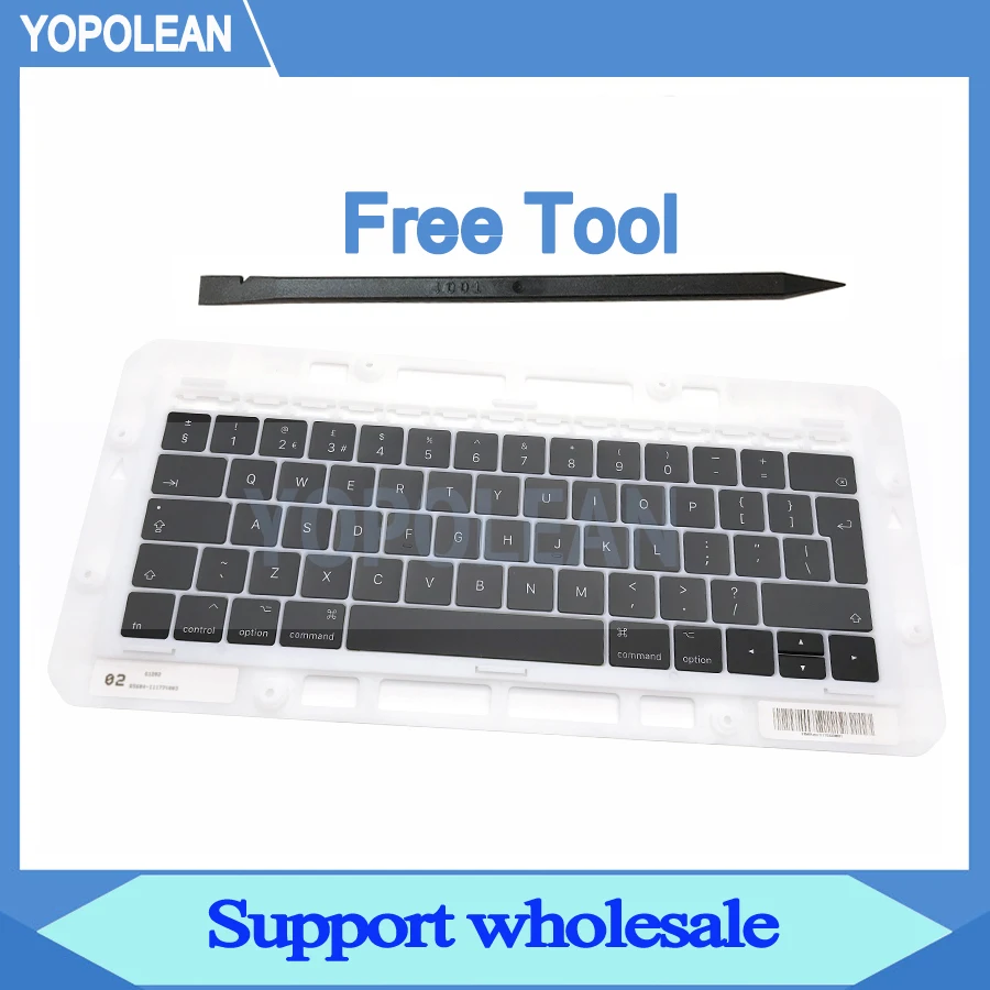 Новые колпачки для клавиш с английской раскладкой Macbook Pro Retina 13 &quot15&quot A1706 A1707 2016