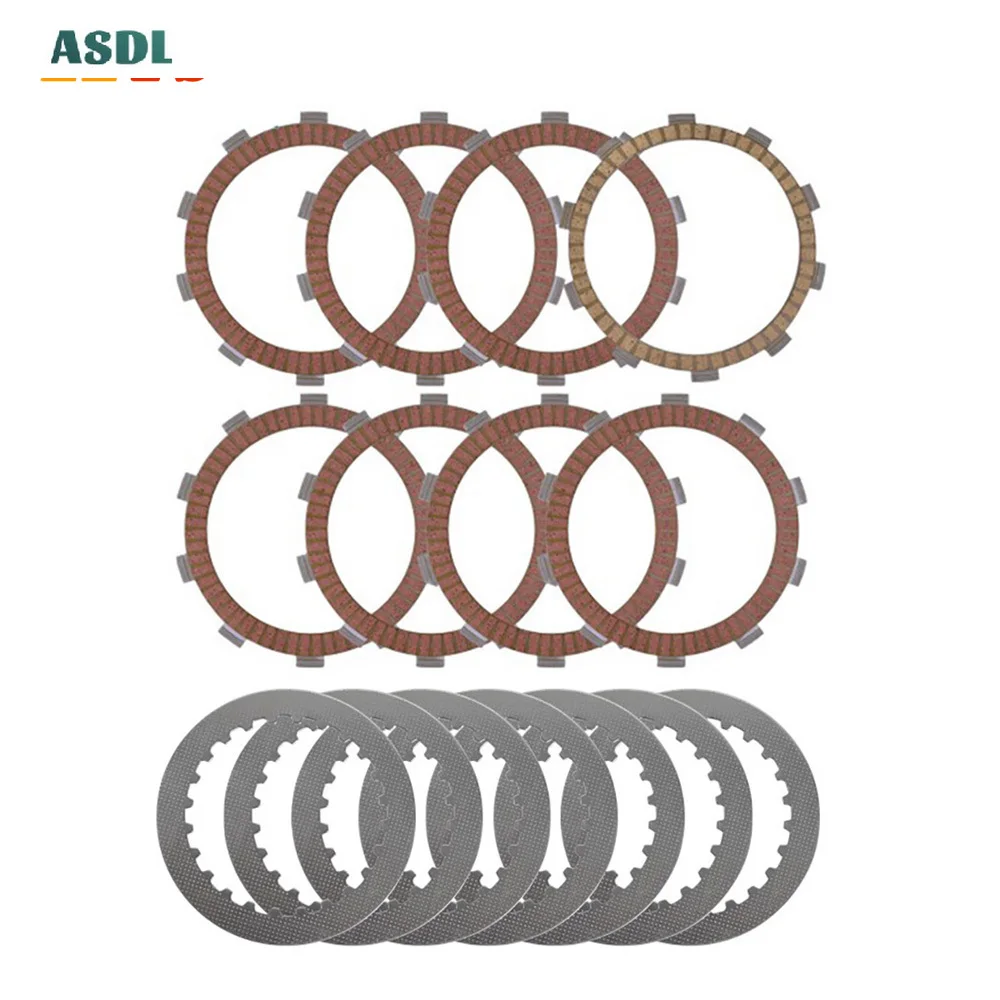 

Motorcycle Steel Paper Friction Clutch Plate Set For Gas Gas EC125 MC125 SM125 SM450 EC MC SM 125 450 For Honda CRF250 CRF 250