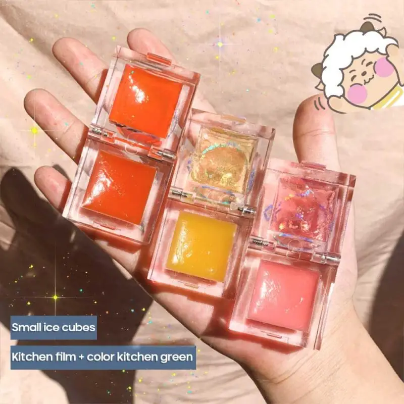 Увлажняющий бальзам для губ Small Cube с фруктовым вкусом отшелушивающая губная