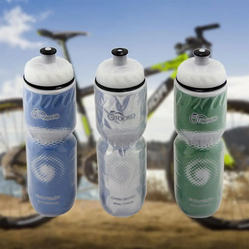 

Велосипедная бутылка для воды X5o9, двухслойная термобутылка для холодной воды, для занятий спортом на открытом воздухе