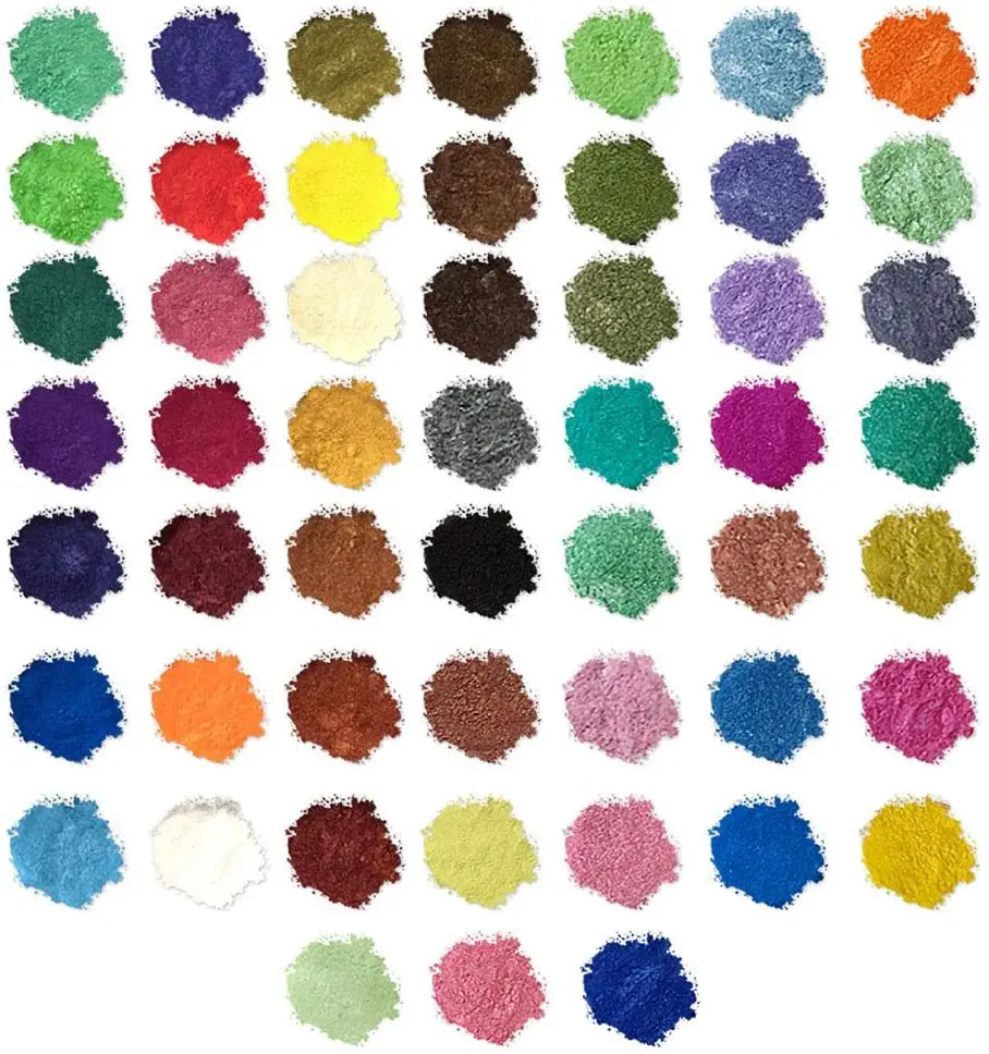 500g жемчужная пудра для косметика блеск губ слюда пигментные красители смолы