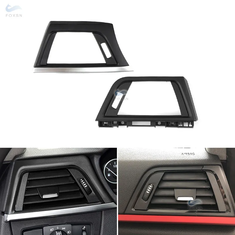 

LHD Front Row Wind Left / Right Air Conditioning Vent Grill Outlet Panel Frame Trim For BMW 3 Series F30 F35 51459249114