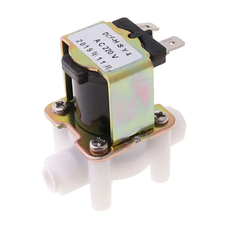 Электрический пластиковый электромагнитный клапан для водоочистителя