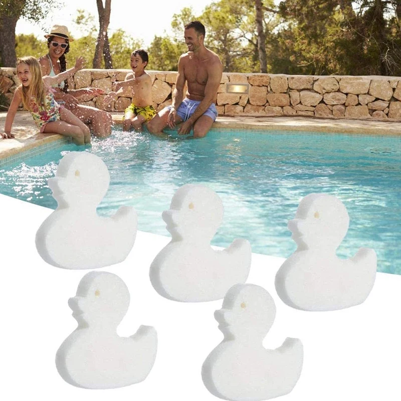 

10 Packs of Duck-Shaped S Sponge to Absorb Oil Dirt and S