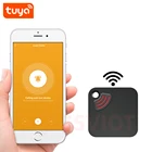 Tuya Мини Bluetooth Анти-потерянный GPS следящий Авто детей и домашних животных и Беспроводной умный трекер Портативный локатор приложения SmartLife Управление
