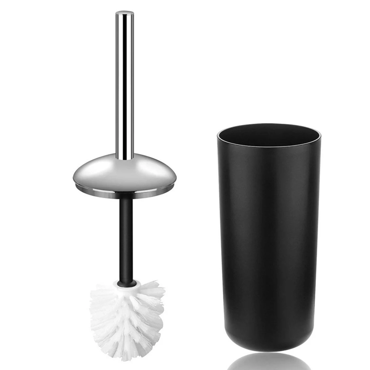 

6Pcs/Set Luxury Bathroom Accessories Plastic Toothbrush Holder Cup Soap Dispenser Dish Toilet Brush Holder Trash Can Set