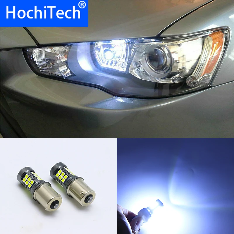 2 шт. 6000K белый LED Canbus Нет Ошибка 1156 P21W Светодиодная лампа для 2008 на шнуровке