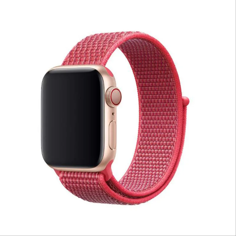 woven nylon Watch Strap For 38mm Apple Series 5 4 3 2 1 42mm Wrist Bracelet iWatch Sports Edition Replacement | Наручные часы