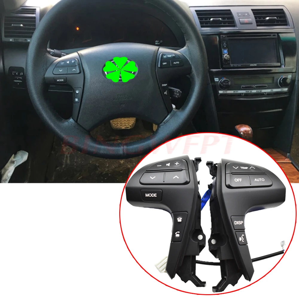 BINGWFPT заводская цена для Toyota Camry(2006-2011) Многофункциональная кнопка рулевого колеса с Bluetooth кнопками черный с проводом