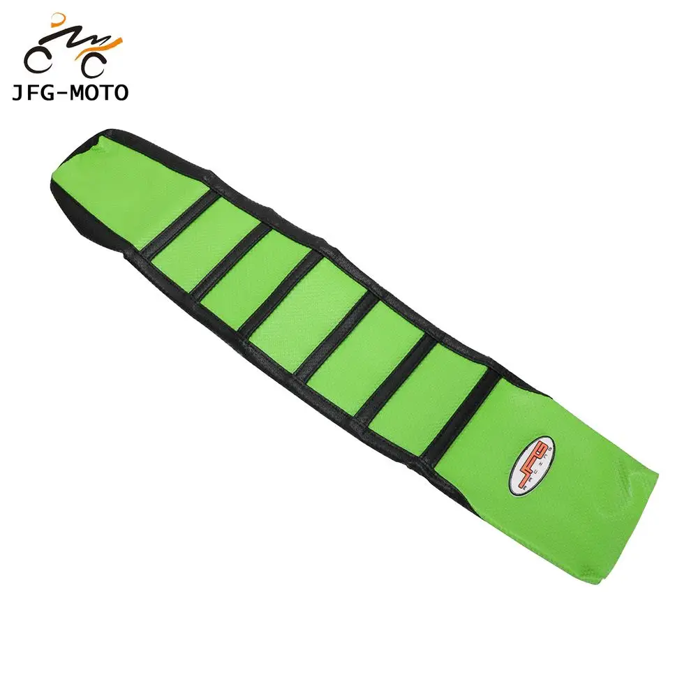 Мотоцикл резиновый Полосатый кожаный мягкий захват кожи чехол для сиденья Kawasaki