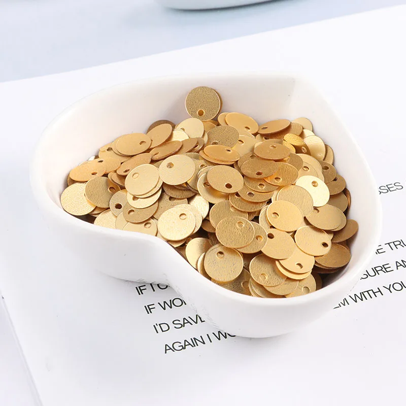 10 г (250 шт.)/Упаковка конфетных блесток мм ПВХ свободные блёстки плоские Artesanatos