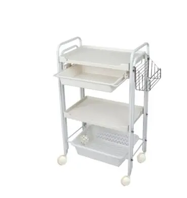 Салон красоты маникюрная тележка для инструментов трехслойная стойка