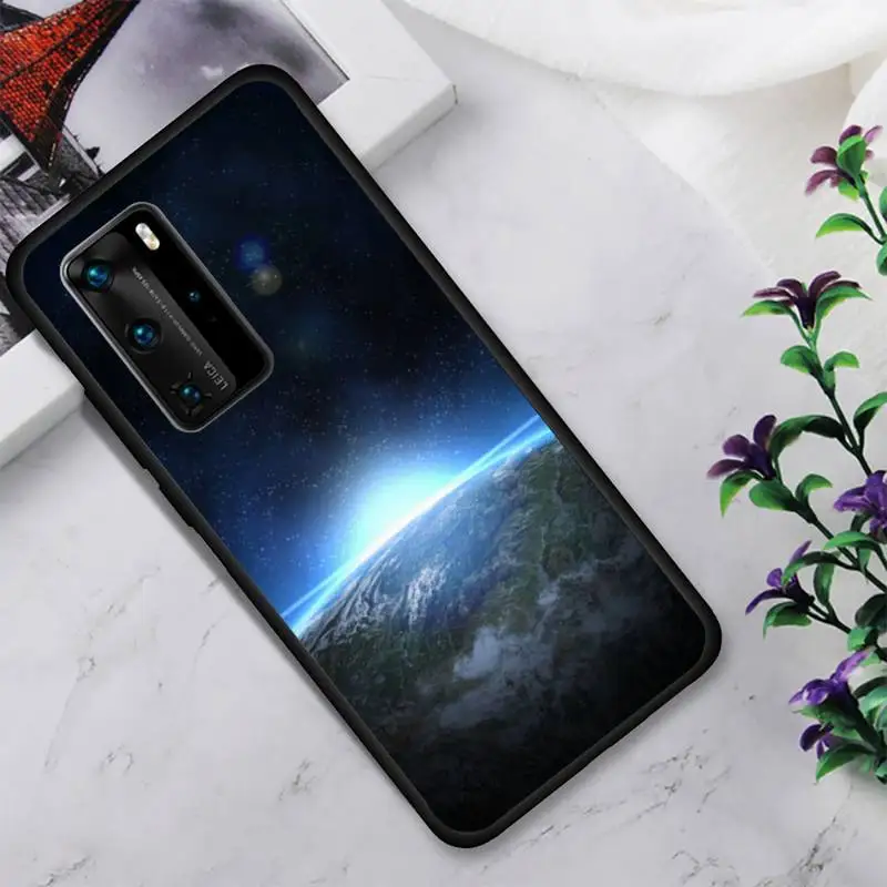 

Space Solar System Planets Earth Mars Phone Case For Huawei Honor View View V 5 7 8 9 10 20 30 X S Play Lite Pro Cover