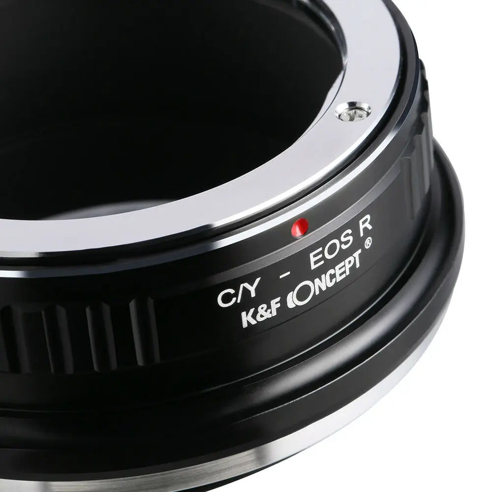 Новый K & F Concept адаптер для Contax Yashica CY mount lens Canon EOS RF camera Бесплатная доставка R5 R6 R7 -