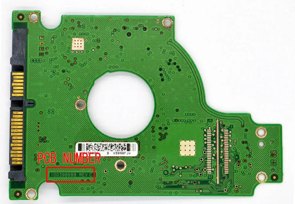 Seagate HDD PCB 100398689 REV C B / 100398688 100459261 ST980811AS ST9120822AS ST9160821AS|Промышленные компьютеры и