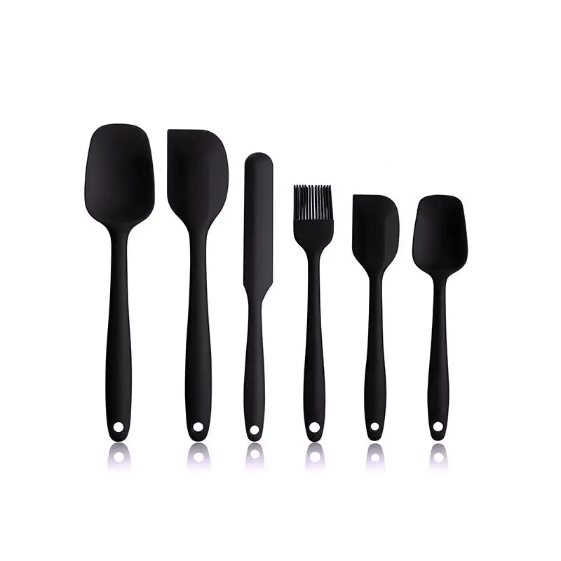 6pcs Kitchen Silicone Cooking Utensils Heat Resistant Tools Baking Cookware Gadgets Spatula Spoon Set | Дом и сад