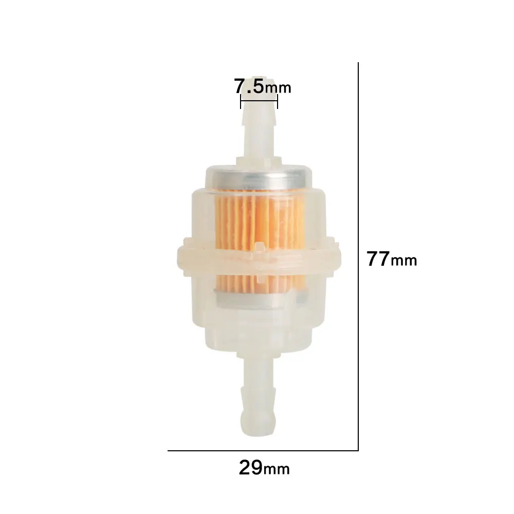 5 шт. фильтры для бензинового топлива высокого качества мотоциклов мопедов