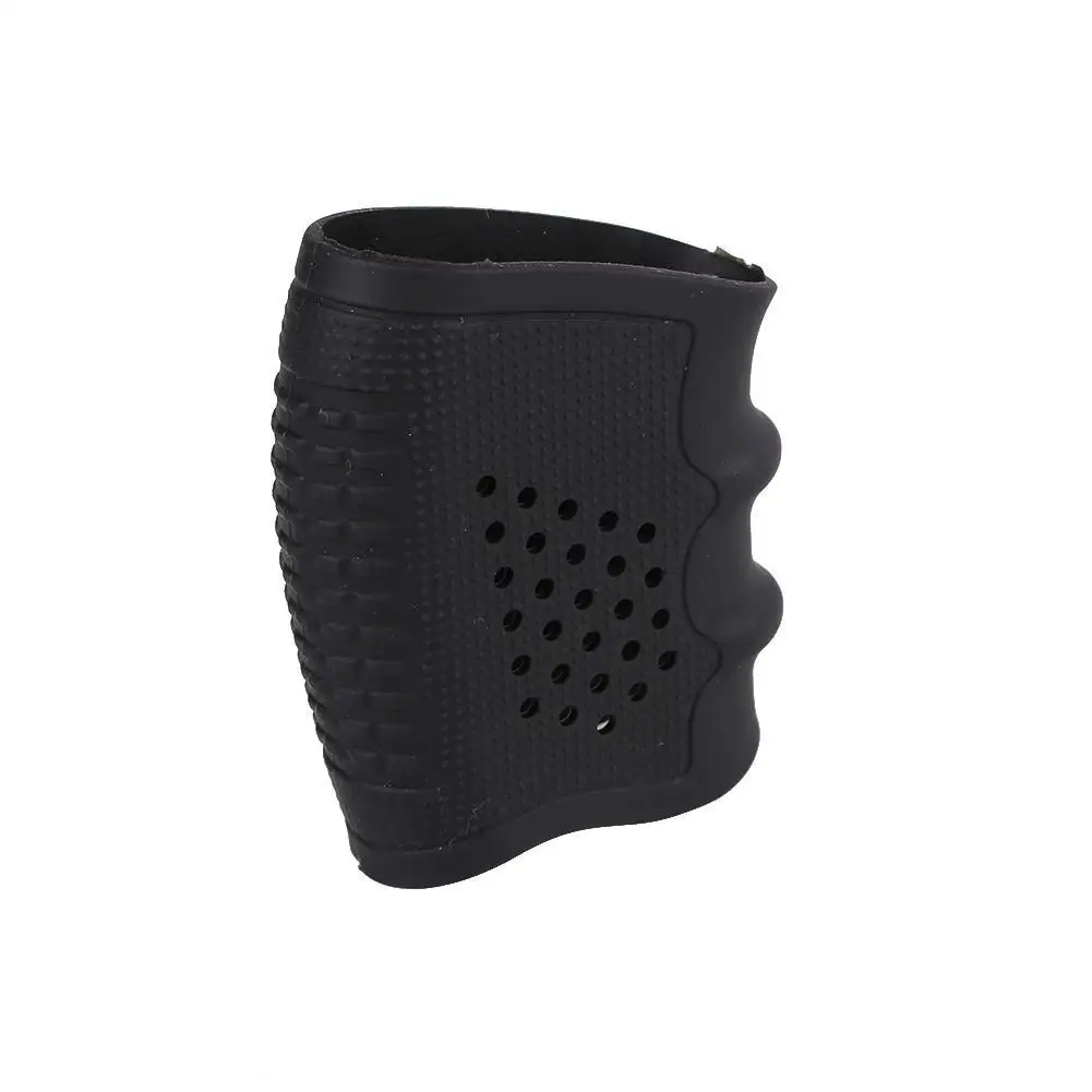 

Tactical Pistol Rubber Grip Glove Cover Sleeve Anti Slip Glock Handguns Hunting Accessories