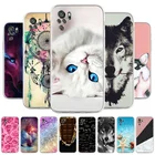 Силиконовый чехол для Xiaomi Redmi Note 10 Pro, с изображением животных, с цветочным рисунком, чехол для Xiaomi Redmi Note 9, 8 Pro Max, 10s, 9A, 9C, 9T, 9S, Poco X3 NFC M3