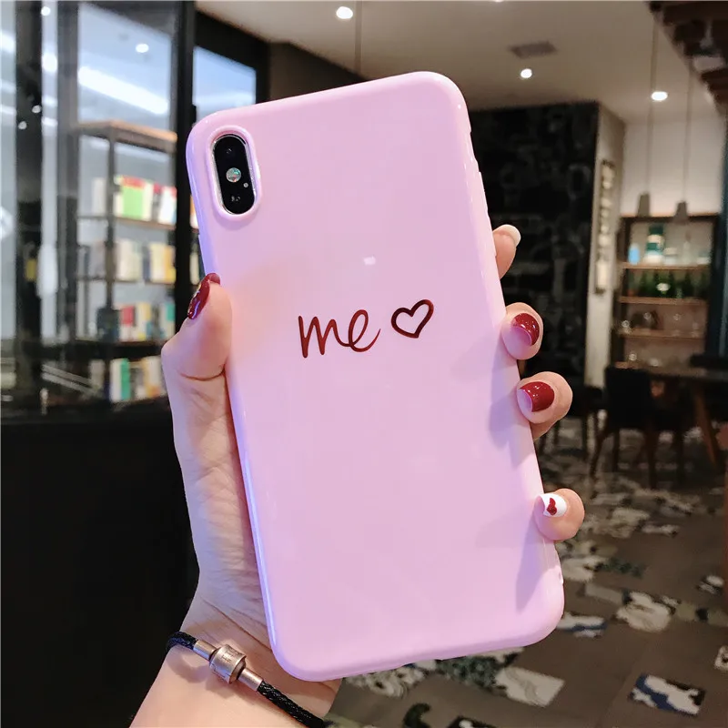 SJ7302 USLION силиконовый чехол с перьями для iPhone 7 8 Plus 11 Pro Max XR Xs чехлы для телефонов с буквами для iPhone X 8 7 6 6S Plus Мягкий чехол из ТПУ - Цвет: SJ7302
