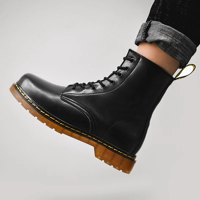 

Men Casual Zapatos Casuales Para Hombre De Cuero Casual Loafers Shoes For Men Zapatillas Invierno Fashion Leather Mens Boots