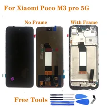 Original LCD Display For Xiaomi POCO M3 PRO 5G LCD Touch Panel Screen Digitizer Assembly For Pocophone M3 Pro Screen Repair kit
