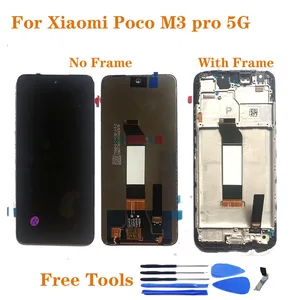 Original LCD Display For Xiaomi POCO M3 PRO 5G LCD Touch Panel Screen
Digitizer Assembly For Pocophone M3 Pro Screen Repair kit
