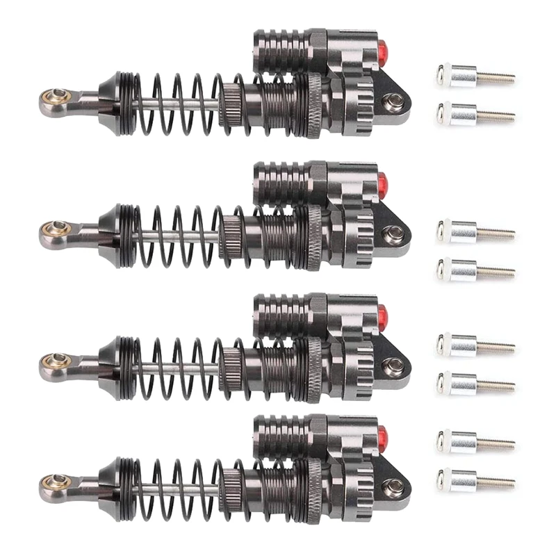

Shock Absorber Suitable for SCX10 Simulation Climbing Car Negative Pressure Shock Absorber Aluminum Alloy Shock Absorber