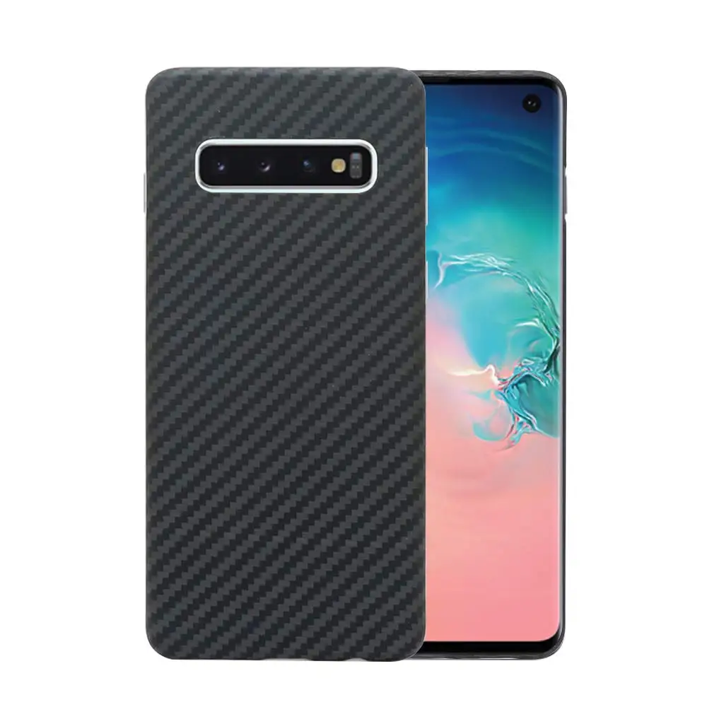 Кевларовый чехол для телефона из углеродного волокна для samsung Galaxy S10 S 10 9 8 plus, матовый чехол из настоящего углеродного волокна для samsung note 10 9 8 plus