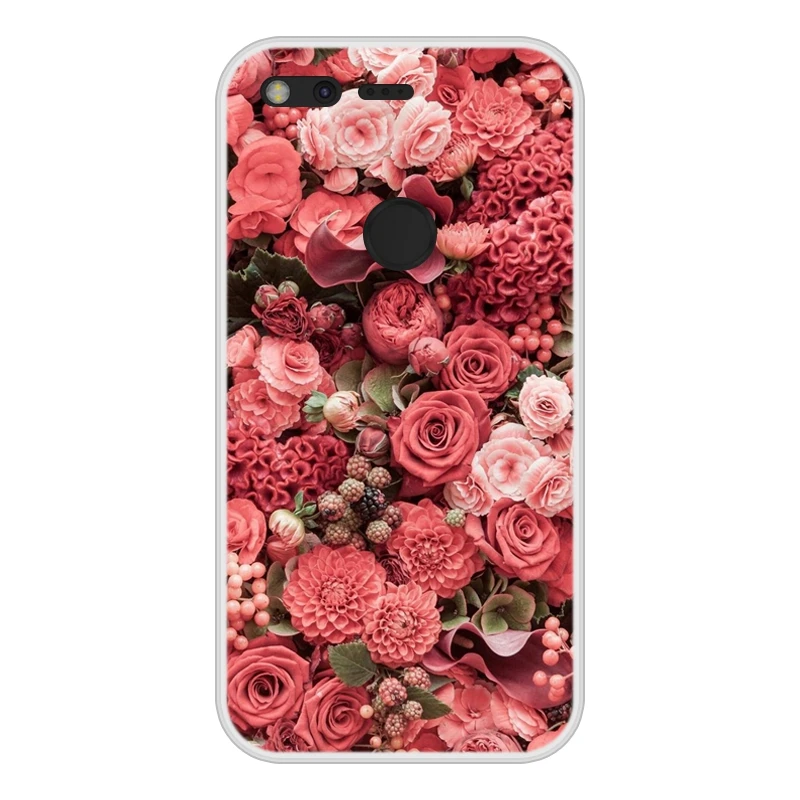 Чехол для Google Pixel XL Мягкий Силиконовый ТПУ шикарный рисунок с рисунком чехлы