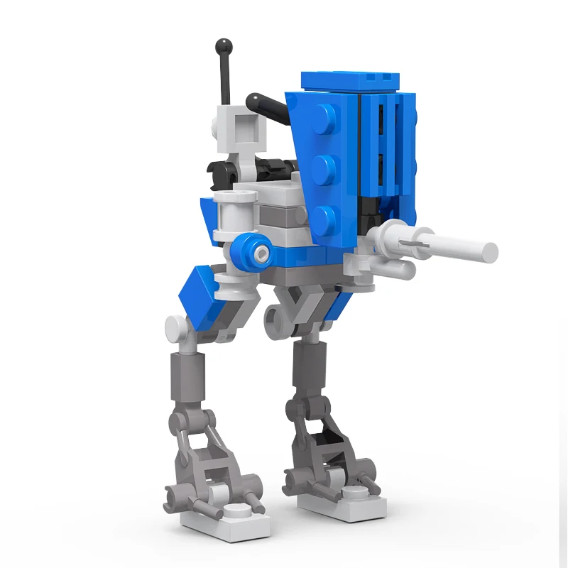 

MOC Space of the Cloneals Wars Robot Building Blocks Space Bricks DIY Model Assembly Educational Toys For Kids Gift 49pcs