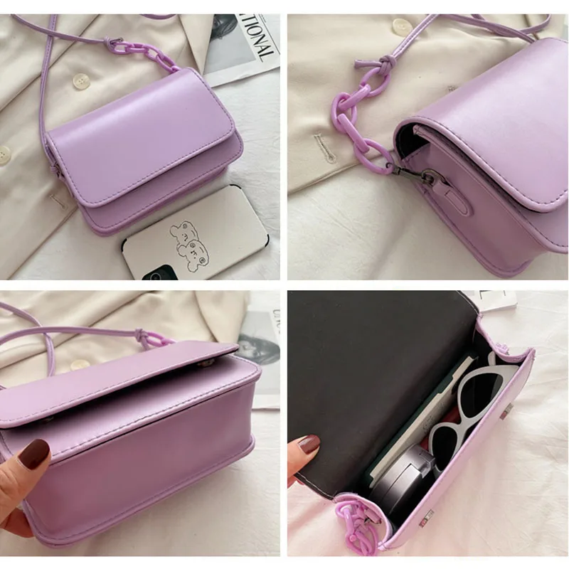 SMOOZA модные женские сумки 2020 милые цепи лоскут Высокое качество Новые через плечо