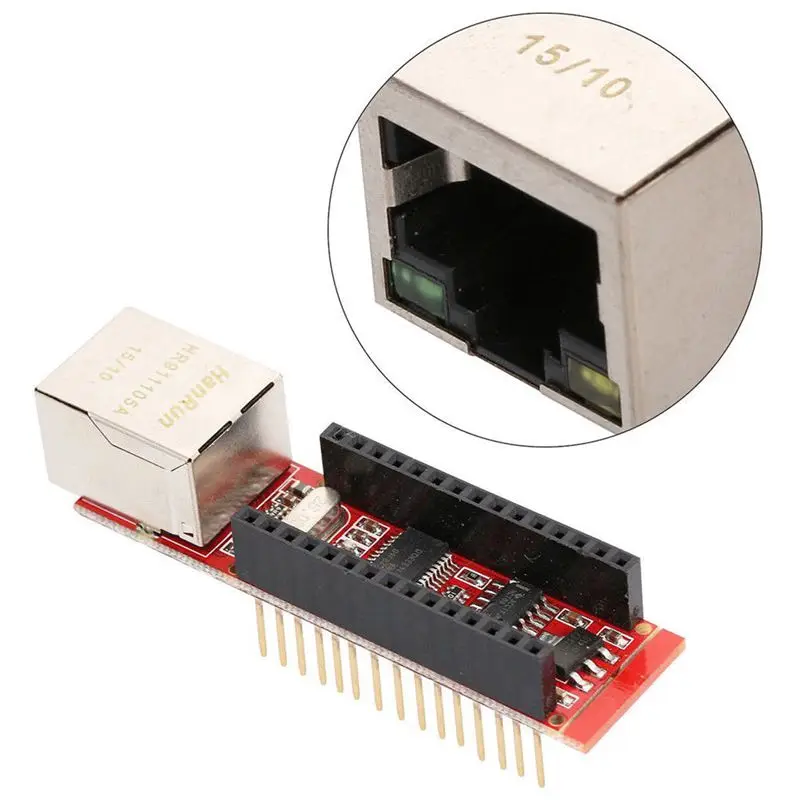 Сетевой экран ENC28J60 для модуля веб сервера Arduino Nano 3 0 RJ45|Модемы| |