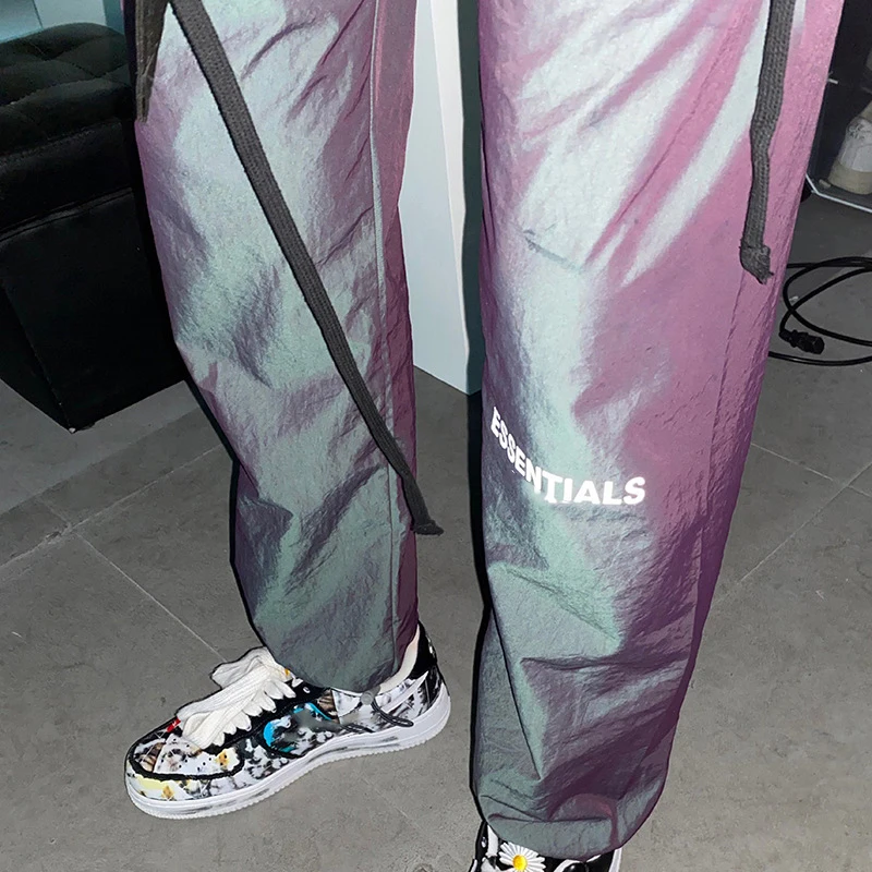 Брюки KANYE WEST для мужчин и женщин ослепительные повседневные штаны в стиле