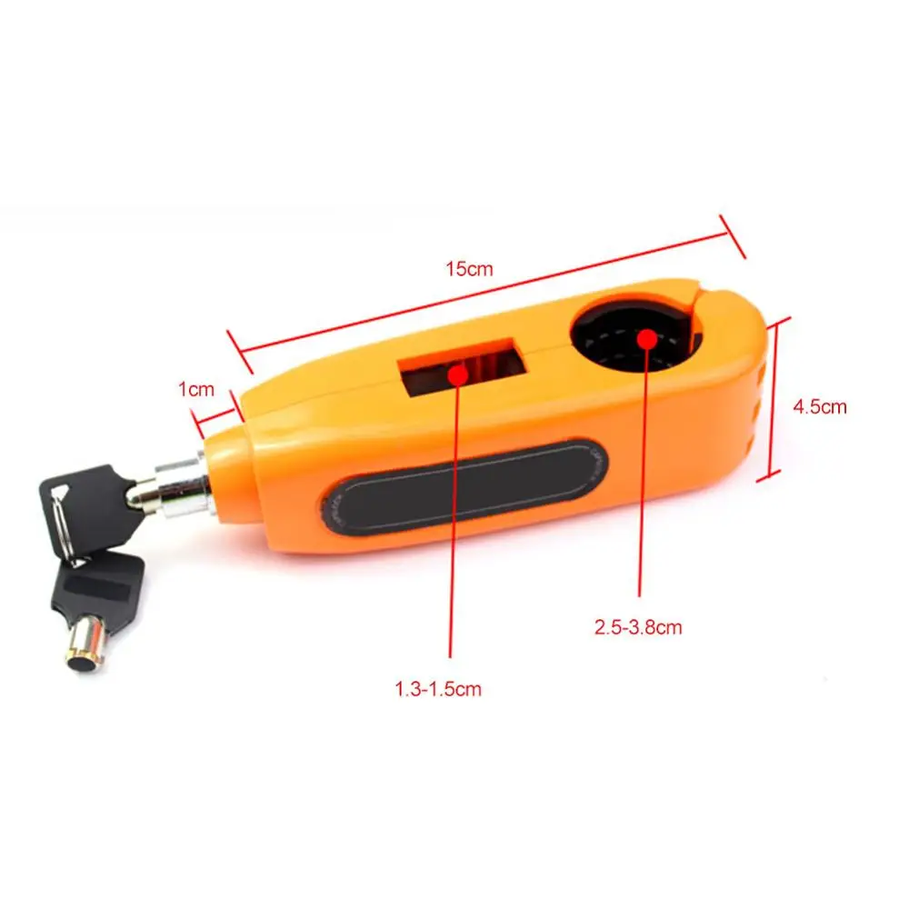 Замок безопасности на руль мотоцикла тормоз рукоятка дроссельной заслонки ручка