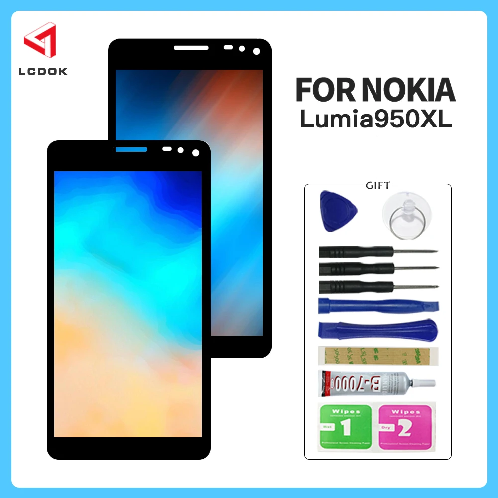 100% протестированный экран для Nokia Lumia 950 XL RM 1185 1116 ЖК дисплей кодирующий