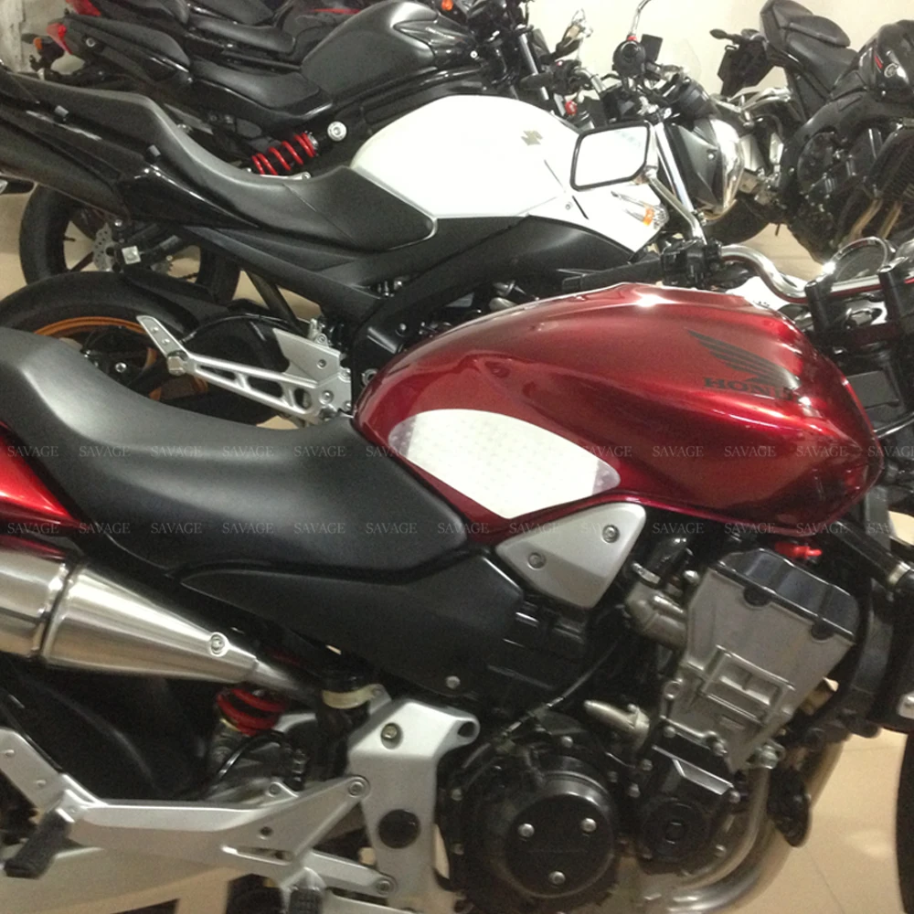 Для HONDA CB250 CB900F CB600F HORNET DN 01 Танк тяга Подушка Нескользящая Наклейка мотоцикл