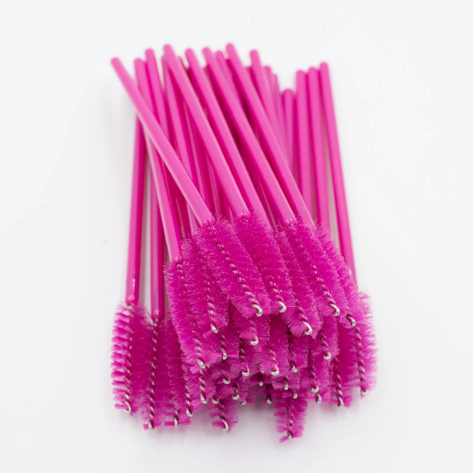 100 шт./упак. щеточка для наращивания ресниц Мини Тушь палочки одноразовые