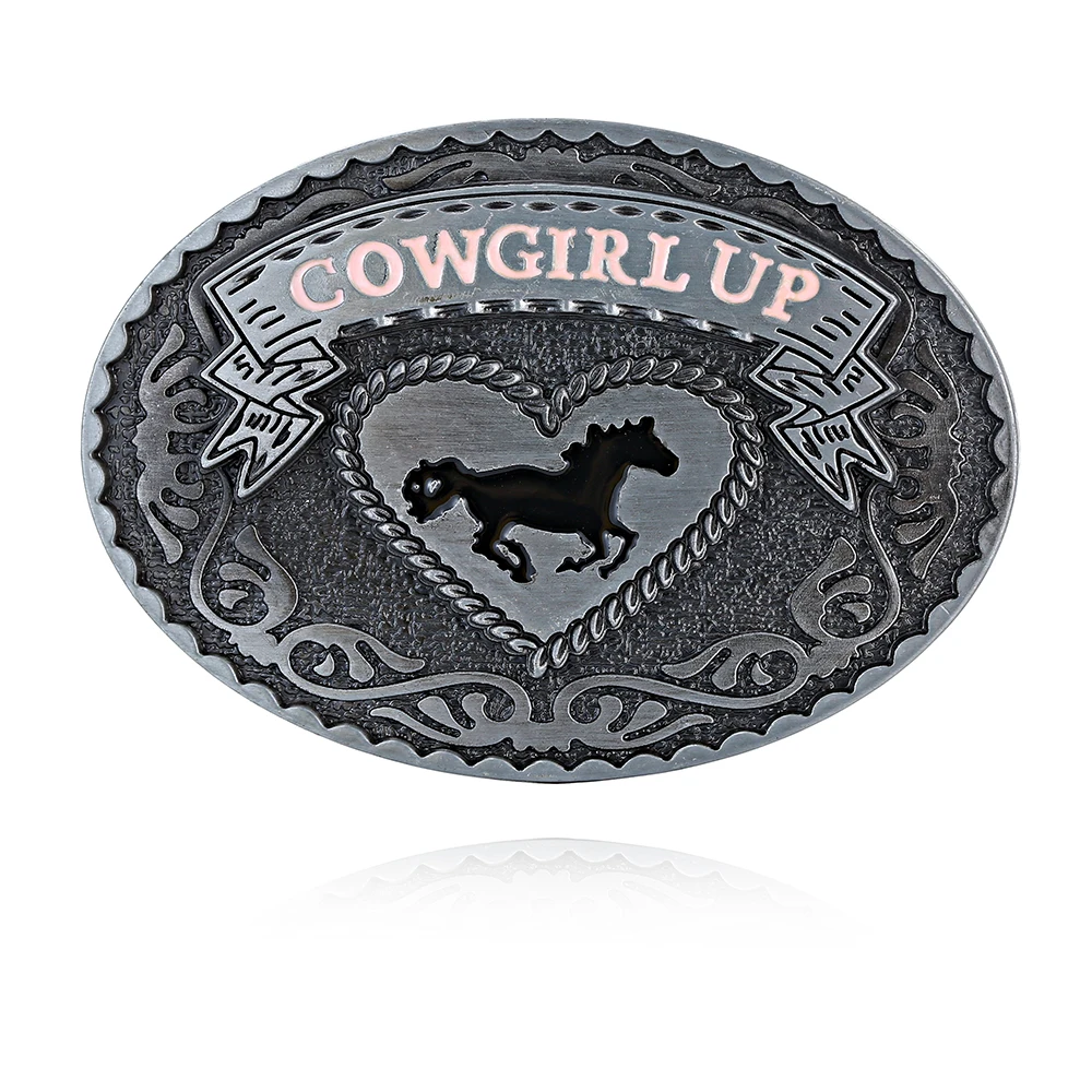 KDG западная ковбойская лента из цинкового сплава с пряжкой для гонок по лошадям