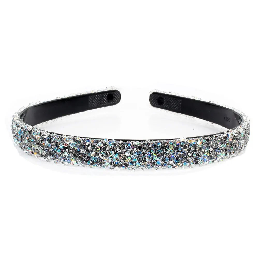 

Luxury Crystal Pearl Rhinestone Headbands Fashion Women Hair Accessories Headdress Padded Hairbands Hair Bands Sparkly Hair Hoop