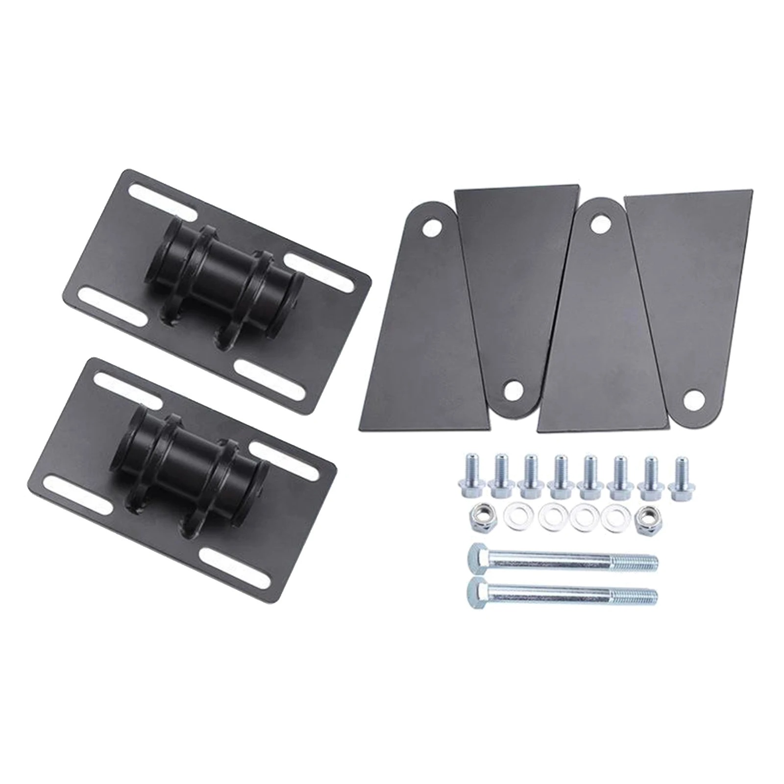 

EM1019 Car Engine Mounts Universal Adjustable Weldable Cut To Fit for LS Swap Conversion 5.3