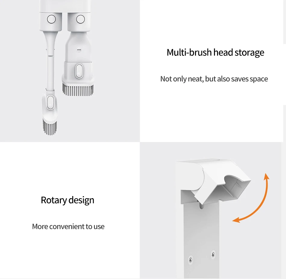 Xiaomi Mi ручной беспроводной пылесос портативный беспроводной сильный всасывающий аспиратор домашний Циклон чистый пылесборник