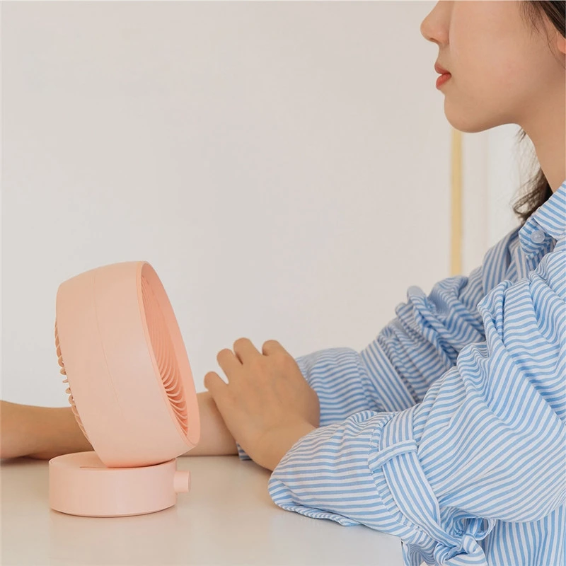 Мини вентилятор циркуляции воздуха вращение на 180 градусов 330 мощная ветровая