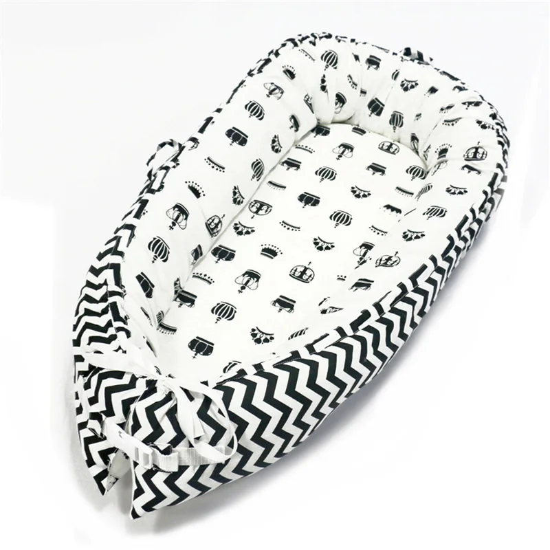 Портативное детское гнездо для путешествий съемная защитная подушка